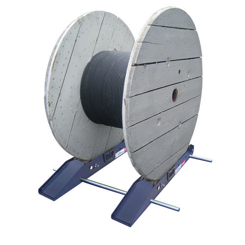 Устройство для разматывания для барабана - POLY1500  - CABLE EQUIPEMENTS - с роликами / переносное