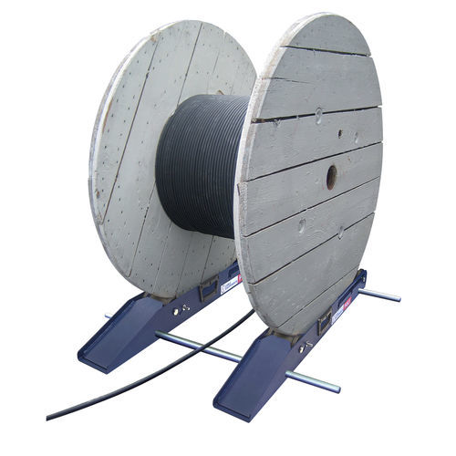 Устройство для разматывания для барабана - POLY2500 - CABLE EQUIPEMENTS - с роликами