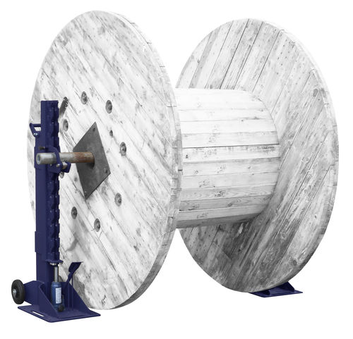 Устройство для разматывания для барабана - AXO6000 - CABLE EQUIPEMENTS - ручное / с осью / для высокой нагрузки