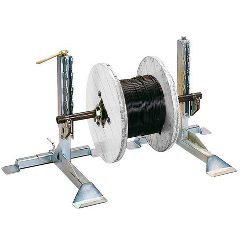 Устройство для разматывания для барабана - AXO 1600 - CABLE EQUIPEMENTS - ручное / с осью