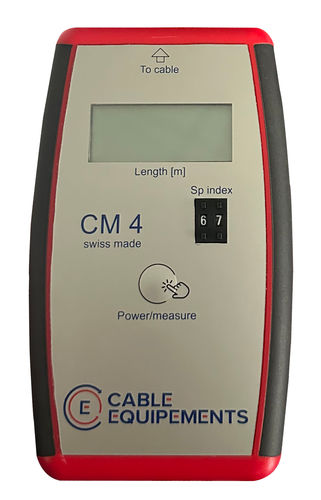 Прибор для измерения длины кабеля - CM4 - CABLE EQUIPEMENTS - электронный / цифровой / для кабеля
