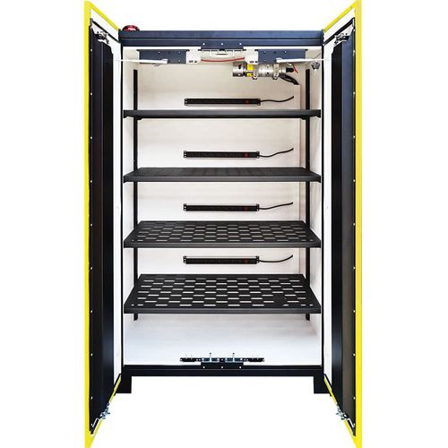 Шкаф для хранения - ALTOL230V - MANERGO - для обеспечения безопасности / напольный / с распашными дверьми