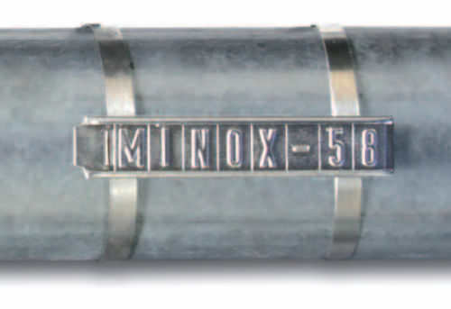 Этикетка для идентификации - PLIOMARK MINOX series  - SES-STERLING - из нержавеющей стали / для химической промышленности