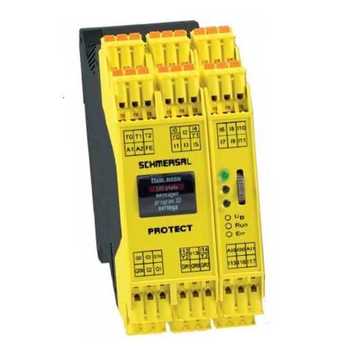 Реле безопасности SIL - PROTECT-SELECT-CC - SCHMERSAL - PLe / на DIN-рейке / программируемое
