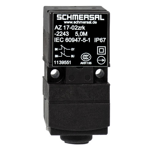 Многополюсный переключатель - AZ 17 series - SCHMERSAL - IP67 / из термопластика / с отдельным исполнительным устройством
