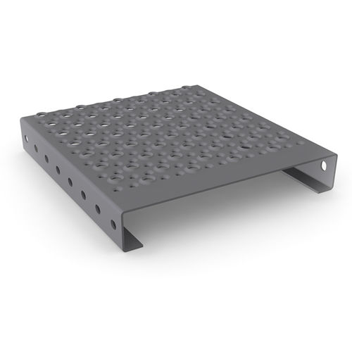 Решетчатый настил из гальванизированной стали - Formstep O4 - Meiser - из алюминия / из нержавеющей стали / листовой металл