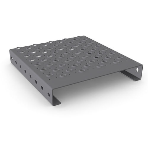 Решетчатый настил из гальванизированной стали - Formstep O7 - Meiser - из алюминия / из стали / из нержавеющей стали