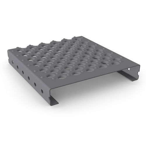 Решетчатый настил из гальванизированной стали - Stepclair O1 - Meiser - из алюминия / из стали / из нержавеющей стали