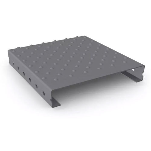 Решетчатый настил из гальванизированной стали - Aderstep G1 - Meiser - из алюминия / из нержавеющей стали / листовой металл