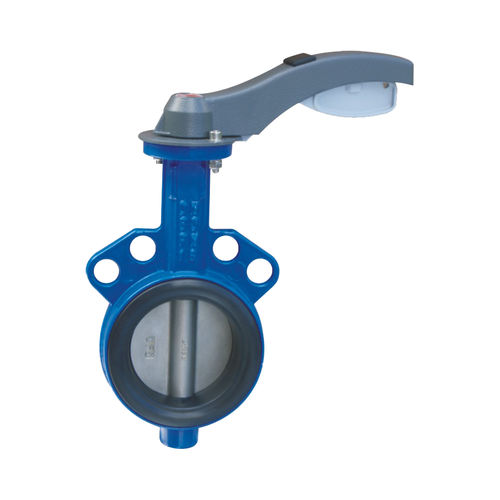 Клапан поворотный затвор - D71X-10L - Zhejiang Kangsaite Valve Co., Ltd. - с рычагом / для воды