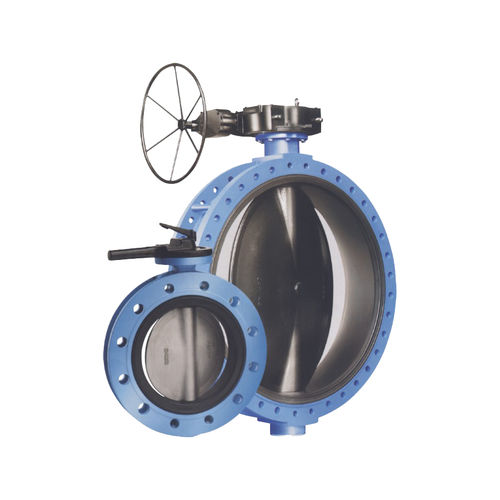 Клапан поворотный затвор - D41X-16C - Zhejiang Kangsaite Valve Co., Ltd. - с маховиком / для воды / с фланцем