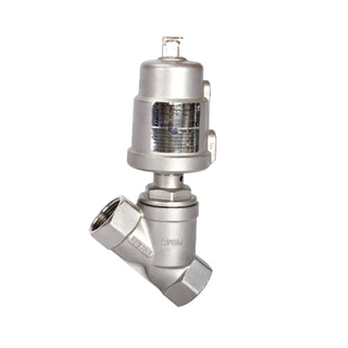 Поршневый клапан - J614F-16P/R (SS), DNV, CE - Zhejiang Kangsaite Valve Co., Ltd. - для воды / с наклонным седлом / из нержавеющей стали