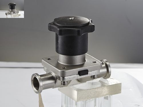 Мембранный клапан - DN15/CE/ISO - Zhejiang Kangsaite Valve Co., Ltd. - с ручным управлением / для контроля расхода / из нержавеющей стали