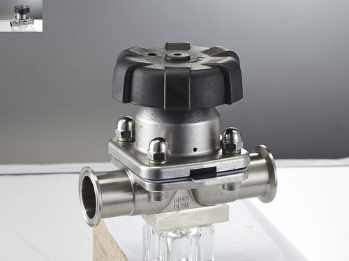 Мембранный клапан - DN20-50 - Zhejiang Kangsaite Valve Co., Ltd. - с ручным управлением / для регулировки / из нержавеющей стали