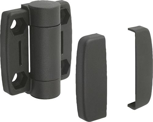 Шарнир из термопластика - 27857 - norelem - Éléments standard mécaniques - из стекловолокна / из нержавеющей стали / привинчиваемый
