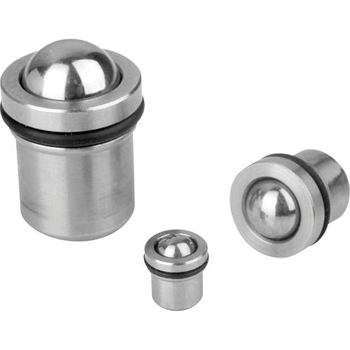 Нажимная кнопка с пружиной - 03065 - norelem - Éléments standard mécaniques
