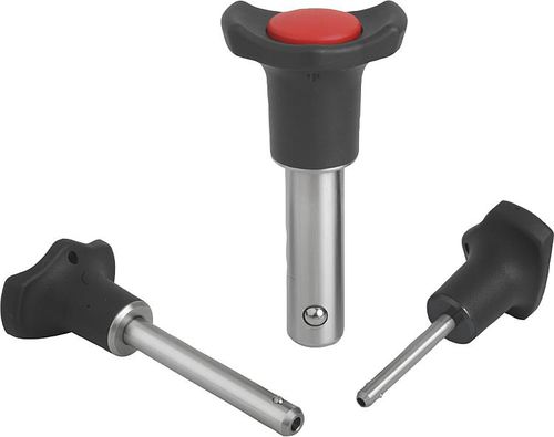 Шариковый шпиндель с кнопкой - 03193 - norelem - Éléments standard mécaniques