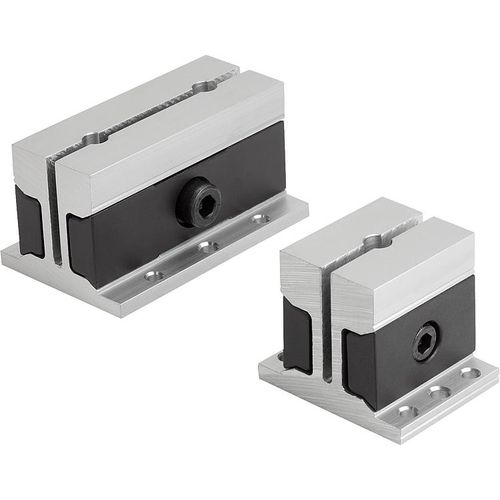 Тиски для станка - 03163 - norelem - Éléments standard mécaniques - ручной / винтовой / точный