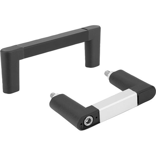 Рукоятка скоба - 06932 - norelem - Éléments standard mécaniques - из алюминия / U-образная / прямоугольная