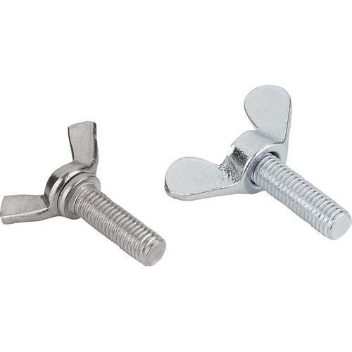 Барашковый винт из стали - 07199 - norelem - Éléments standard mécaniques