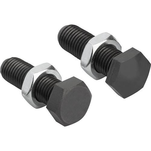 Резьбовой болт - 03087 - norelem - Éléments standard mécaniques - с шестигранной головкой / из стали
