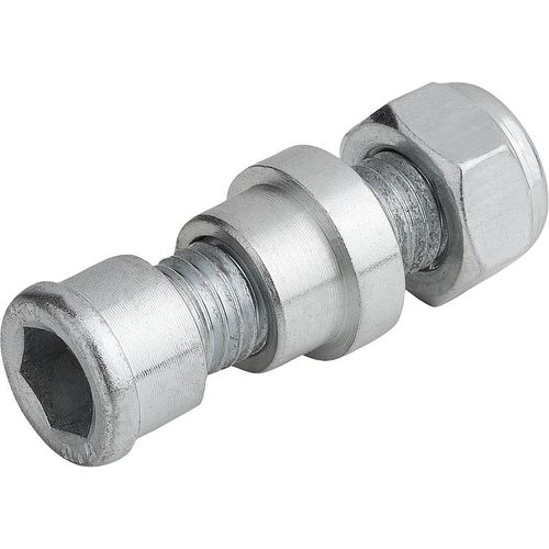 Резьбовой болт - 22280 - norelem - Éléments standard mécaniques - с шестигранной головкой / из стали