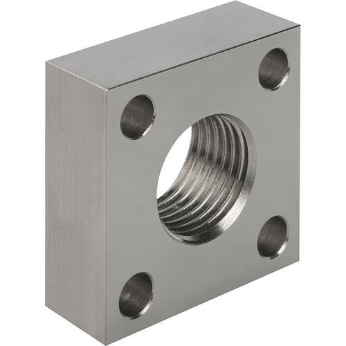 Фланец из стали - 26320 - norelem - Éléments standard mécaniques - с отверстиями / квадратный