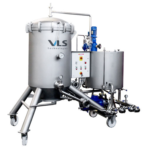 Масляный фильтр - FOC-BVA - VLS Technologies - для вина / с корзиной / под давлением