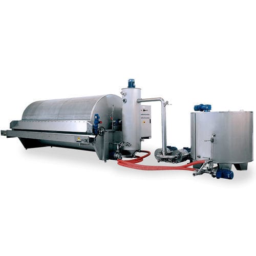 Фильтр для жидких пищевых продуктов и напитков - FRS 4-6-8-10 series - VLS Technologies - с барабаном / вакуумный / для пищевой промышленности
