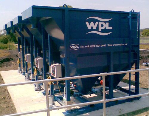 Резервуар первичной декантации - Lamella Plate Settlement Tank - WPL Ltd - Sewage Treatment & Wastewater Solutions - металлический / вертикальный