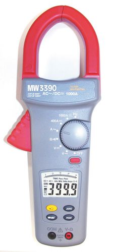 Цифровой мультиметр-зажим - MW3390 - SEFRAM INSTRUMENTS - переносной / 1000 В / 600 В
