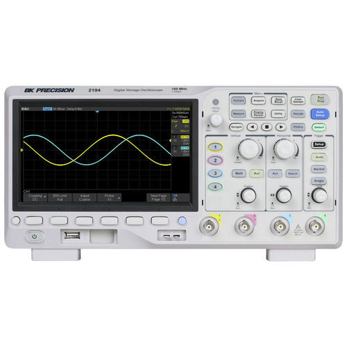 Цифровой осциллограф - BK2194 - SEFRAM INSTRUMENTS - переносной / 4 канала / USB