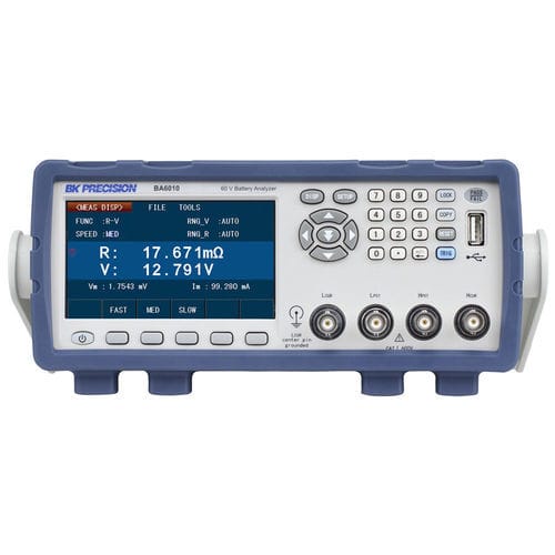 Анализатор на батарее - BA6010 - SEFRAM INSTRUMENTS - для процесса / напряжения / сопротивление