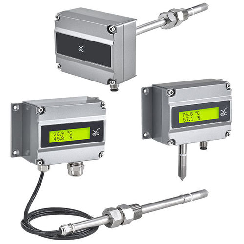Датчик влажности и температуры для промышленности - THM80X Series - eyc-tech - относительный / абсолютный / для монтажа в стену