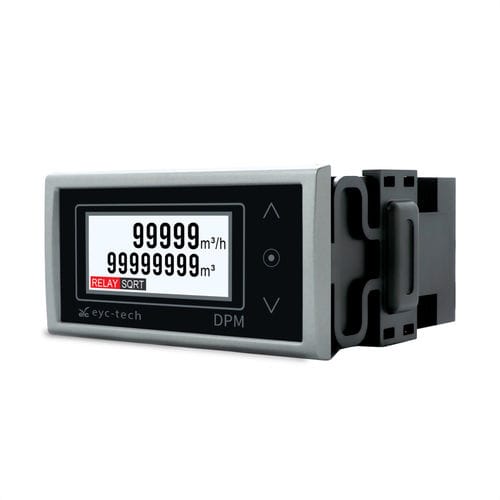 Суммирующий счетчик расхода - DPM04-4D01 - eyc-tech - ЖК-дисплей / с 5 цифрами / для установки на панель