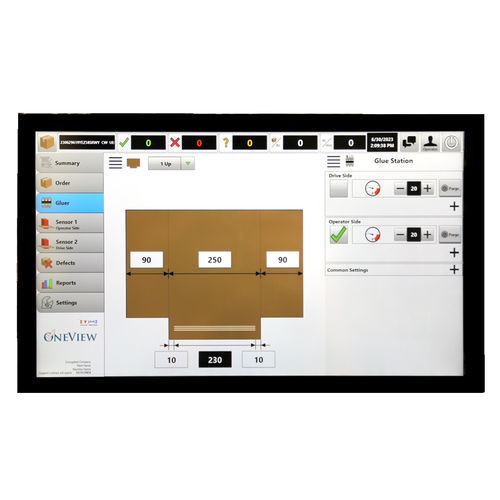 Монитор LCD - OneView - Valco Melton - 22" / 10" / промышленный