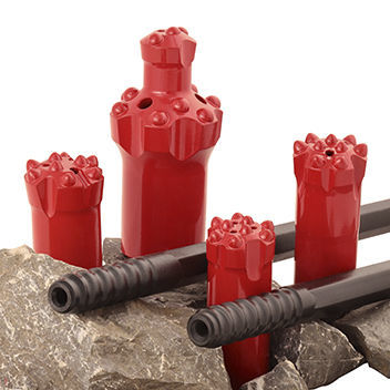 Пневмоударник с верхним ударником - R35 - MAXDRILL ROCK TOOLS CO., LTD  - с кнопками
