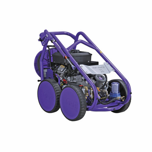 Очиститель высокое давление холодной водой - wheel jet 11 300-18-0-p - falch gmbh - бензиновый двигатель / мобильный