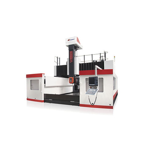 Обрабатывающий центр 5 осей - PM U series - NEWAY CNC EQUIPMENT (SUZHOU) CO., LTD - вертикальный / с двойной стойкой / для фрезерования