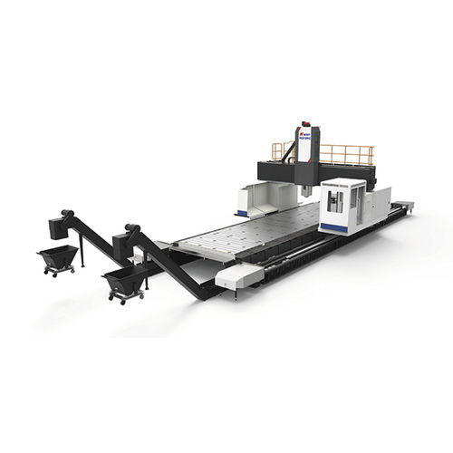 Обрабатывающий центр ЧПУ 3 оси - PM MHZ/MH series - NEWAY CNC EQUIPMENT (SUZHOU) CO., LTD - вертикальный / с двойной стойкой / для резки