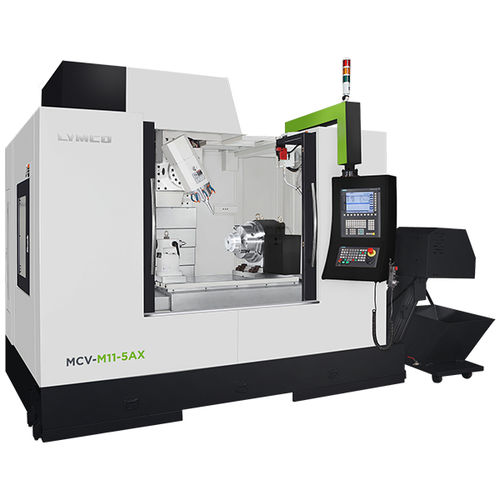 Фрезерный станок с ЧПУ 5 осей - MCV-M1 series  - LYMCO, BY LYWENTECH CO., LTD. - вертикальный / с поворотным столом / 30 инструментов