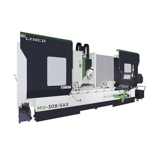 Фрезерный станок с ЧПУ 5 осей - MV-5AX - LYMCO, BY LYWENTECH CO., LTD. - вертикальный / с поворотным столом / 40 инструментов