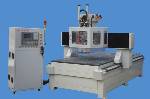 Станок для обрезки профилей ЧПУ - PC-1325ATCD - Jinan Penn CNC Machine CO.,Ltd. - 3 оси / из стали / с автоматическим устройством смены инструментов