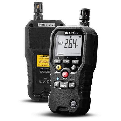 Измеритель влажности для строительных материалов - FLIR MR77 - FLIR SYSTEMS - инфракрасный / с цифровым дисплеем / портативный