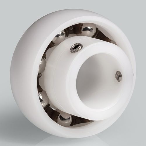 Шариковый подшипник - SCHMEING GmbH & Co. KG  - со вставкой / однорядный / из стали