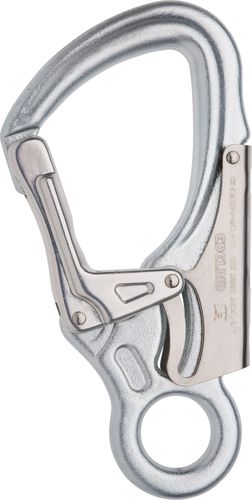 Карабин с блокировкой - 8 - 40 kN | DSG series - Edelrid - двойная защита / сталь / асимметричный