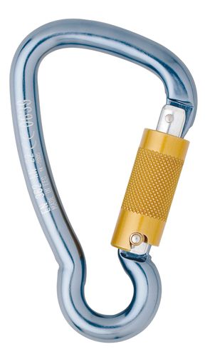 Карабин с блокировкой - 7 - 22 kN | HARNESS TRIPLELOCK - Edelrid - асимметричный