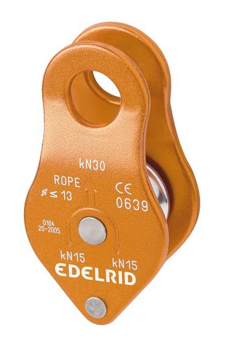 Блок-зажим с колесом свободного хода - 30 kN | EASY - Edelrid - для кабеля