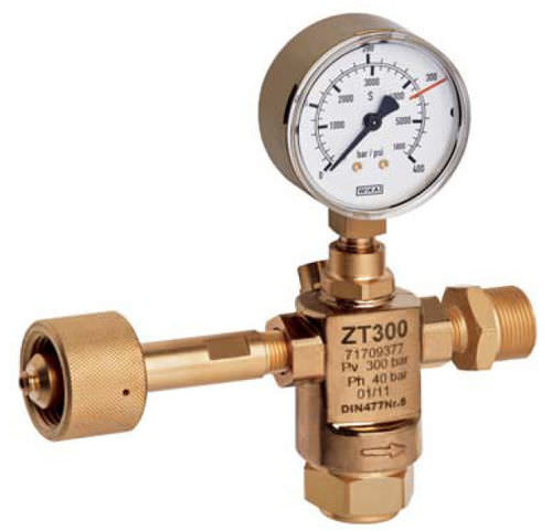 Регулятор давления для газа - ZT300 - Spectron Gas Control Systems GmbH - поршневый / одноуровневый / из латуни
