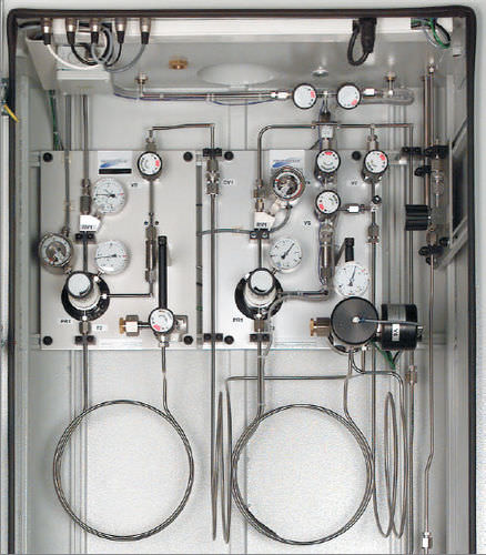 Панель управления для калибровки давления - MP1 - Spectron Gas Control Systems GmbH - из нержавеющей стали / с ручным управлением / пневматическая